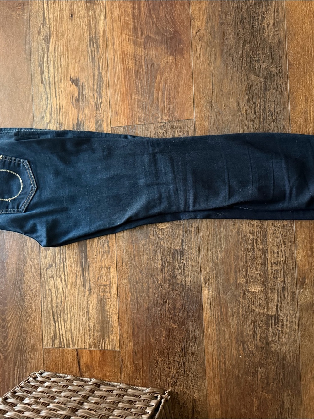 True Religion Women’s Skinny Jeans in Dark Blue